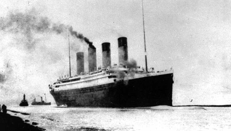 The Associated Press Archives
The luxury liner Titanic departs Southampton, England, prior to her maiden Atlantic voyage en route to New York City.