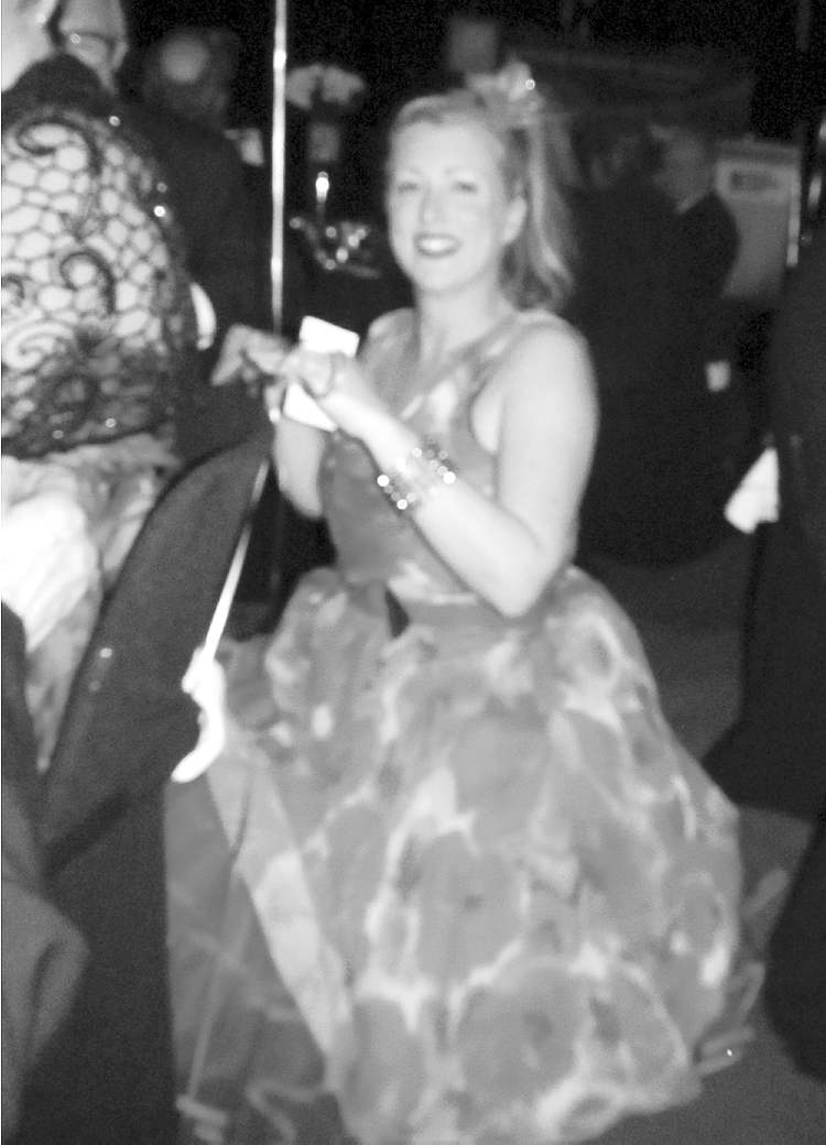 Abigail  Mickelthwate at the Winnipeg Symphony Orchestra gala.
