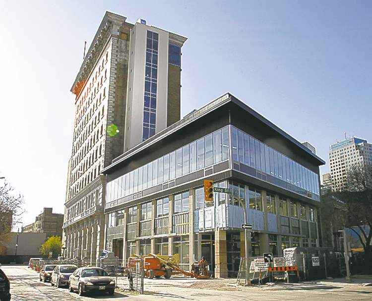 WAYNE GLOWACKI / WINNIPEG FREE PRESS
A view from King Street at William Avenue.