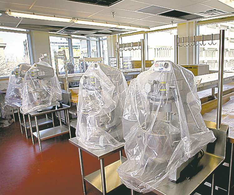 WAYNE GLOWACKI / WINNIPEG FREE PRESS
One of the culinary classrooms.
