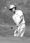 CP
chris o�meara / the associated pressKevin Na managed his chip shot to the second green  with a minimum of fuss  on Saturday at Sawgrass.