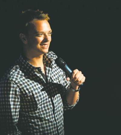 Comic Trevor Boris