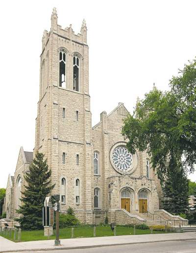 Winnipeg Free Press
The century-old Westminster United Church.