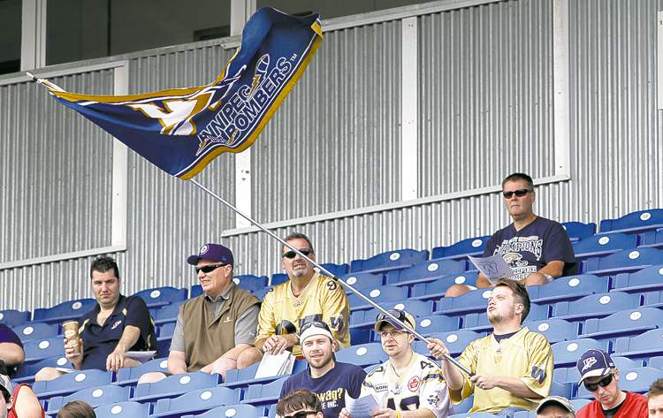 mike deal / winnipeg free press archives
Fans coming to Winnipeg Blue Bombers games in 2012 had better leave their cowbells and flag poles at home.