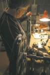 Melissa Tait
Terry Nelson splices film in the projection room at the Stardust Drive-In theatre. The drive-in opened in Morden in 1964 and has been run by the same family ever since.