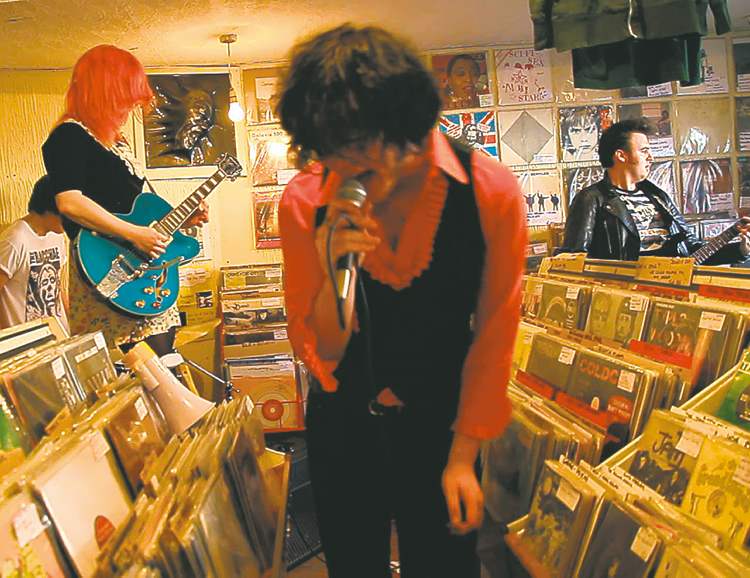 Handout photo
A band peforms an in-store concert at Sound It Out.