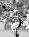 CP
Antonio Calanni / the associated pressCroatia�s Mario Mandzukic (left) and Italy�s Giorgio Chiellini vie for the ball  Thursday. Mandzukic is in a three-way tie for top scorer in the tournament.
