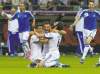Michael Sohn / the associated press
Greek players celebrate their gritty 1-0 upset win over Russia on Saturday in Warsaw.