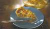 Rhubarb crumble pie