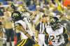 John Woods / The Canadian Press
Kicker Eric Wilbur reacts as his field goal attempt misses wide left in the final seconds of Wednesday night's pre-season game.