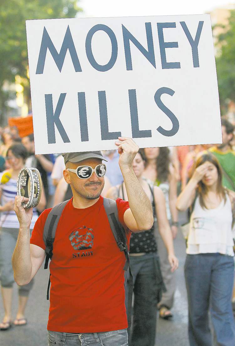 Andres Kudacki / Associated Press
As in the lead-up to the Second World War, extremists are gaining new ground as European countries are forced to adopt strict austerity measures not unlike what happened in 1930s Germany.