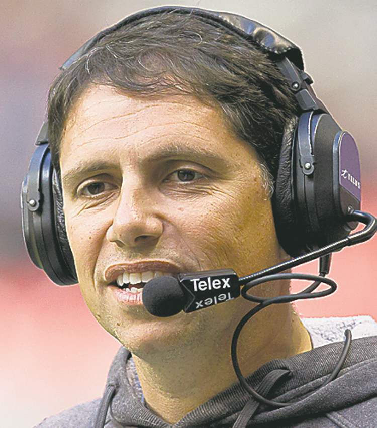 CP
Darryl Dyck / the canadian press archives
B.C. coach Mike Benevides: �We�ll be looking for Buck, for sure�