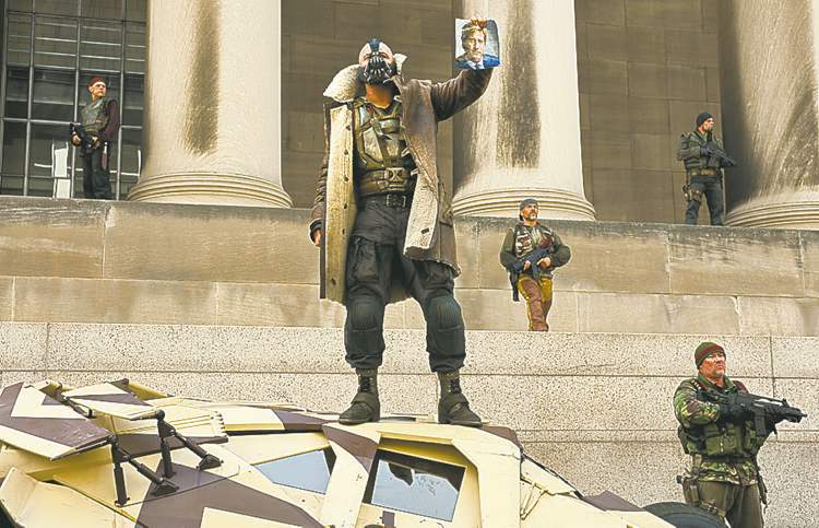 Tom Hardy as Bane