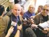 Mike Deal / Winnipeg Free Press
Mike Deal / Winnipeg Free Press
Blue Bombers head coach Paul LaPolice talks to the media at the airport after returning from Toronto where the team lost 25-22 to the Argonauts.