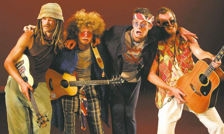 BORIS MINKEVICH / WINNIPEG FREE PRESS
The Saints of British Rock, Barnbary, Rocco Hercules Sumershire, Jib from Broffits, and Nestor.