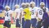 Mike Deal / Winnipeg Free Press
Alex Brink at practice Sunday. Brink is not the only CFL quarterback to have had a hard time against Toronto's defence, head coach Paul LaPolice reasons.
