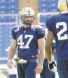 JOE BRYKSA / WINNIPEG FREE PRESS
Pierre-Luc Labbe: veteran at age 28