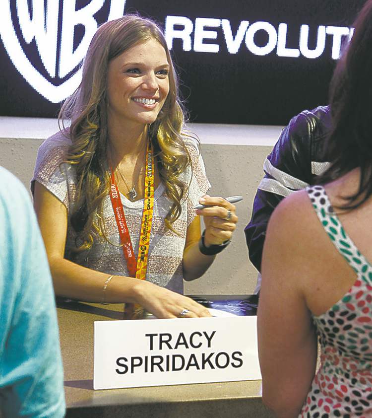 Trae Patton/NBC
Spiridakos at Comic-Con 2012 in San Diego.