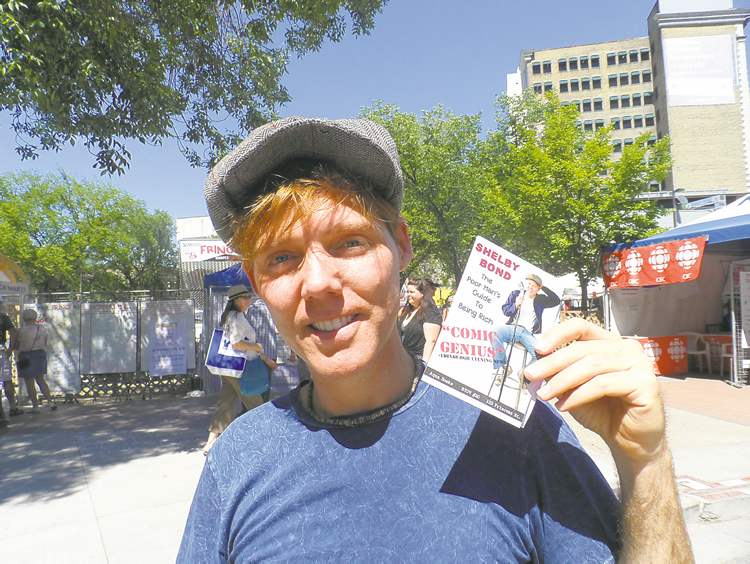 Maureen Scurfield / Winnipeg Free Press
Shelby Bond was harassed near the Osborne Street Bridge but loves the Exchange District.