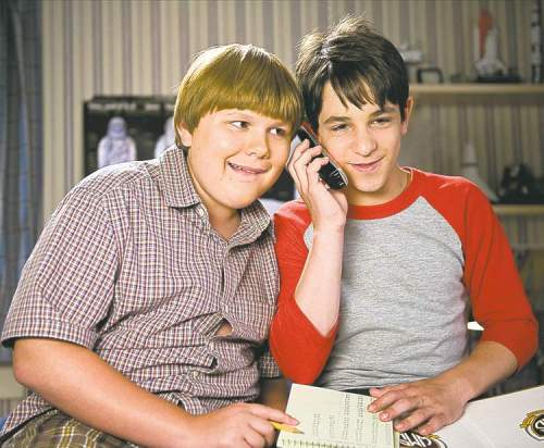 Tribune Media MCT
TWENTIETH CENTURY FOXCapron (left) and Gordon star in Diary of a Wimpy Kid: Dog Days.