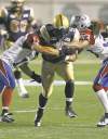TREVOR HAGAN/WINNIPEG FREE PRESS
Winnipeg�s Chad Simpson rushed for 65 yards on seven carries.