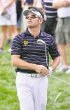 CP
Phil Long / the associated pressAfter scrambling to start the round, Louis Oosthuizen shot a 68.