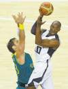 CP
Victor R. Caivano / the associated pressAustralia�s David Anderson (left) defends against Team USA�s Kobe Bryant in quarter-final Olympic basketball on Wednesday. The Americans won 119-86.