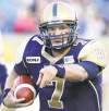 MIKE DEAL / WINNIPEG FREE PRESS
No. 2 QB Alex Brink was taken by surprise at the end of Saturday�s workout.