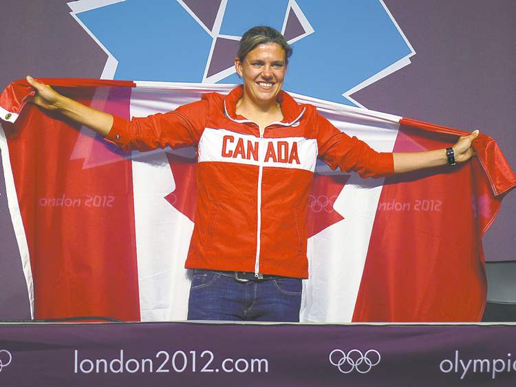 CP
Christine Sinclair, who led Canada to its first-ever podium finish in women�s soccer � and nearly authored a stunning upset of the eventual gold medal-winning American team � said the London Olympics were �perfect�.
