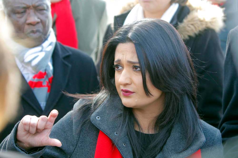 BORIS MINKEVICH / WINNIPEG FREE PRESS
'We shouldn't be choosing between rent or an ambulance,' says MB Liberal leader Rana Bokhari.