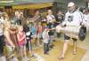 Joe Bryksa / Winnipeg Free Press
Kids and grownups alike got a big kick out of the Cup when L.A. Kings forward Dustin Penner brought Lord Stanley’s venerable old mug to Southland Mall in his hometown of Winkler on Friday afternoon.