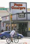 JOE BRYKSA / WINNIPEG FREE PRESS
Papa George's restaurant will be shutting down in October, owner Nick Kontzamanis says.