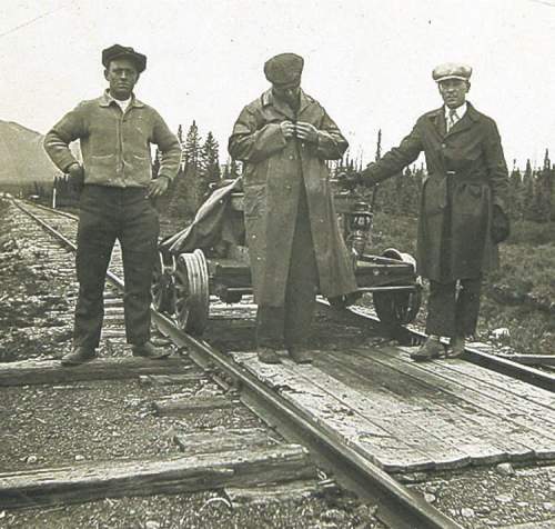 SUPPLIED PHOTO
Italian railway workers in the 1920s in Canada.