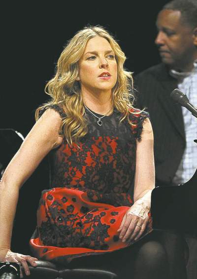 NICK BRANCACCIO / The Windsor Star
Canadian jazz pianist Diana Krall.