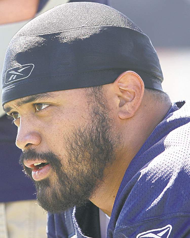 JOE BRYKSA / WINNIPEG FREE PRESS
Winnipeg Blue Bomber Joe Lobendahn