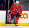 BORIS MINKEVICH / WINNIPEG FREE PRESS
Andrew Ladd skates at the MTS Centre for the first time since being traded to the Chicago Blackhawks. 6