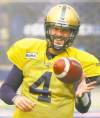 joe bryksa / winnipeg free pressQuarterback Buck Pierce works out Monday, prepping for his first start in eight games.