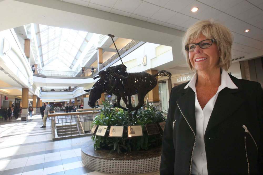 JOE BRYKSA / WINNIPEG FREE PRESS
CF Polo Park general manager Deborah Green recently had one potential tenant from the U.S. tell her they were putting their plan to expand into Winnipeg on hold.