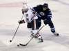 TREVOR HAGAN / WINNIPEG FREE PRESS
Chicago Blackhawks' Andrew Ladd (16) battles Winnipeg Jets' Tyler Myers (57) during first period NHL hockey on Friday, March 18, 2016.