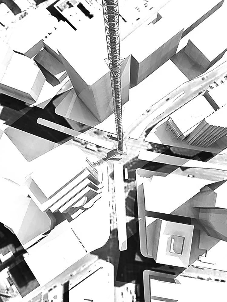 Architect David Penner’s vision for a dramatic steel tower rising from Portage and Main.