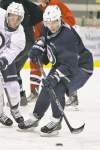 Mike Deal / Winnipeg Free Press
Mike Deal / Winnipeg Free PressAHL newcomer Alex Burmistrov (right) has already played 150 games in the NHL.