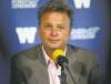 Ruth Bonneville/Winnipeg Free Press Archives
Winnipeg Blue Bombers Garth Buchko President  responds to the  announcement of the firing of Blue Bomber head coach Paul LaPolice at a press conference today at the Blue Bomber office in August.