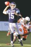 CP
Chris Young / the canadian press archives
Toronto Argonauts quarterback Ricky Ray could be picking on SAM linebacker Demond Washington tonight.