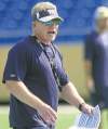 JOE BRYKSA / WINNIPEG FREE PRESS ARCHIVES
Blue Bombers interim head coach Tim Burke claims to know nothing about a contract extension.