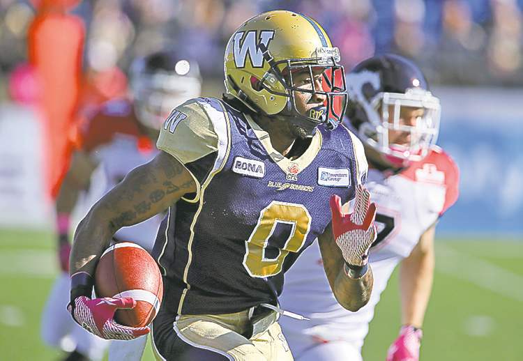 TREVOR HAGAN / WINNIPEG FREE PRESS archives
Johnny Sears will be the fifth player to fill the strong-side linebacker spot in 2012.