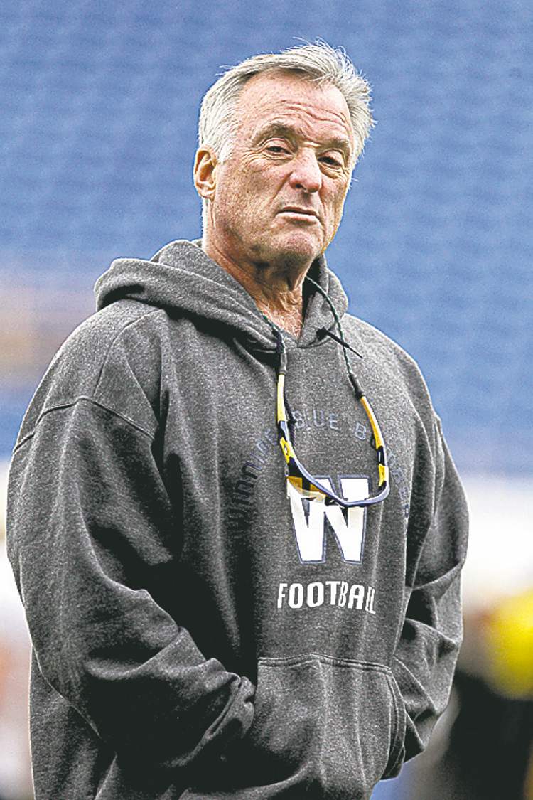 Mike Deal / Winnipeg Free Press Archives
Expect Mack to be back.