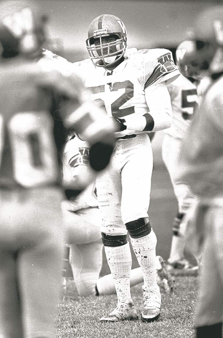 phil hossack / WINNIPEG FREE PRESS archives
James West in Blue and Gold in 1985.
