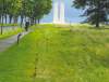 Dave O'Brien / Winnipeg Free Press
An electrical fence keeps visitors from straying too far from the path to the Vimy monument. Unexploded shells from the First World War are still a problem in many parts of Belgium and northwest France.