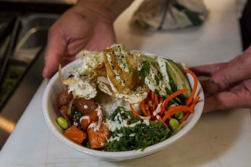 MIKE DEAL / WINNIPEG FREE PRESS
Poké Bowl