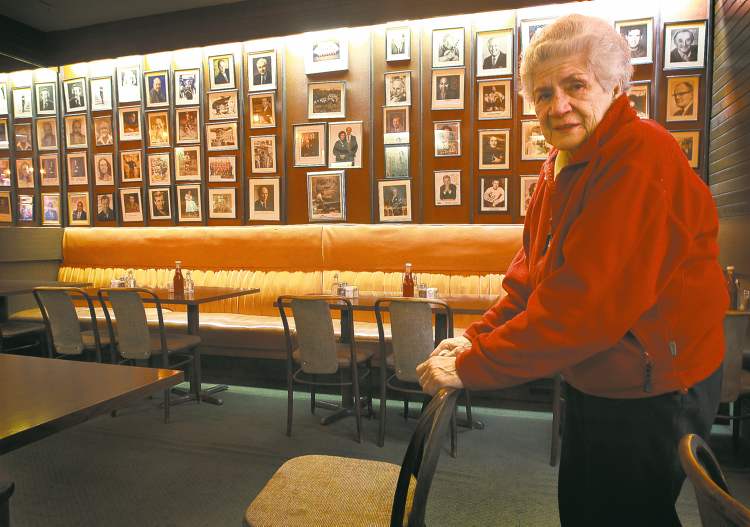 JOE BRYKSA / WINNIPEG FREE PRESS
Mary Kelekis after she announced she will be closing her restaurant in January.